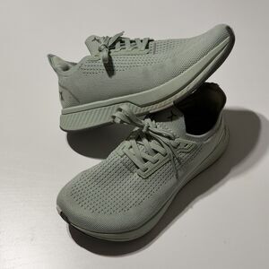 Flux Footwear Women’s Sz 5.5 Adapt Run Green Calcite Athletic Knit Barefoot Shoe